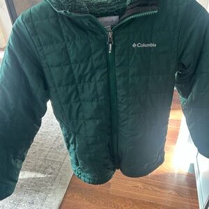 Columbia Kids Forest Green Puffer Jacket